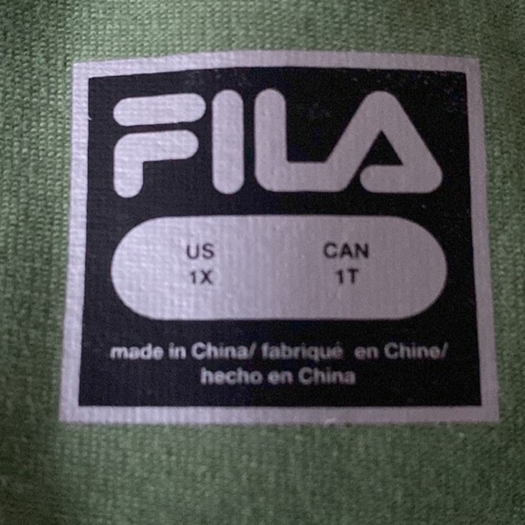 FILA Bloom Green Sports Bra Size 1X NWT - Picture 7 of 10